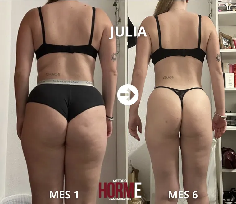 Antes y después Julia