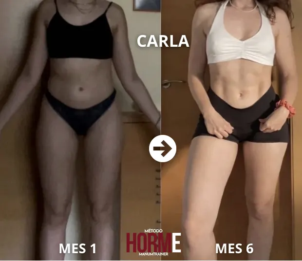 Antes y después Carla