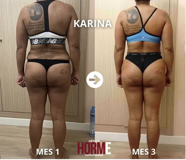 Antes y después Karina
