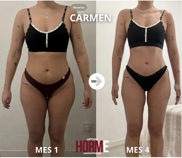 Antes y después Carmen