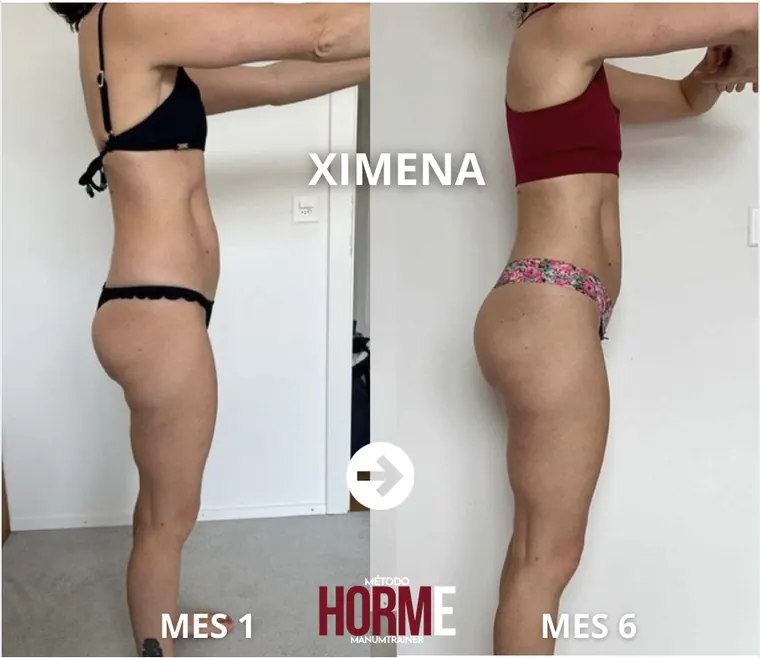 Antes y después Ximena